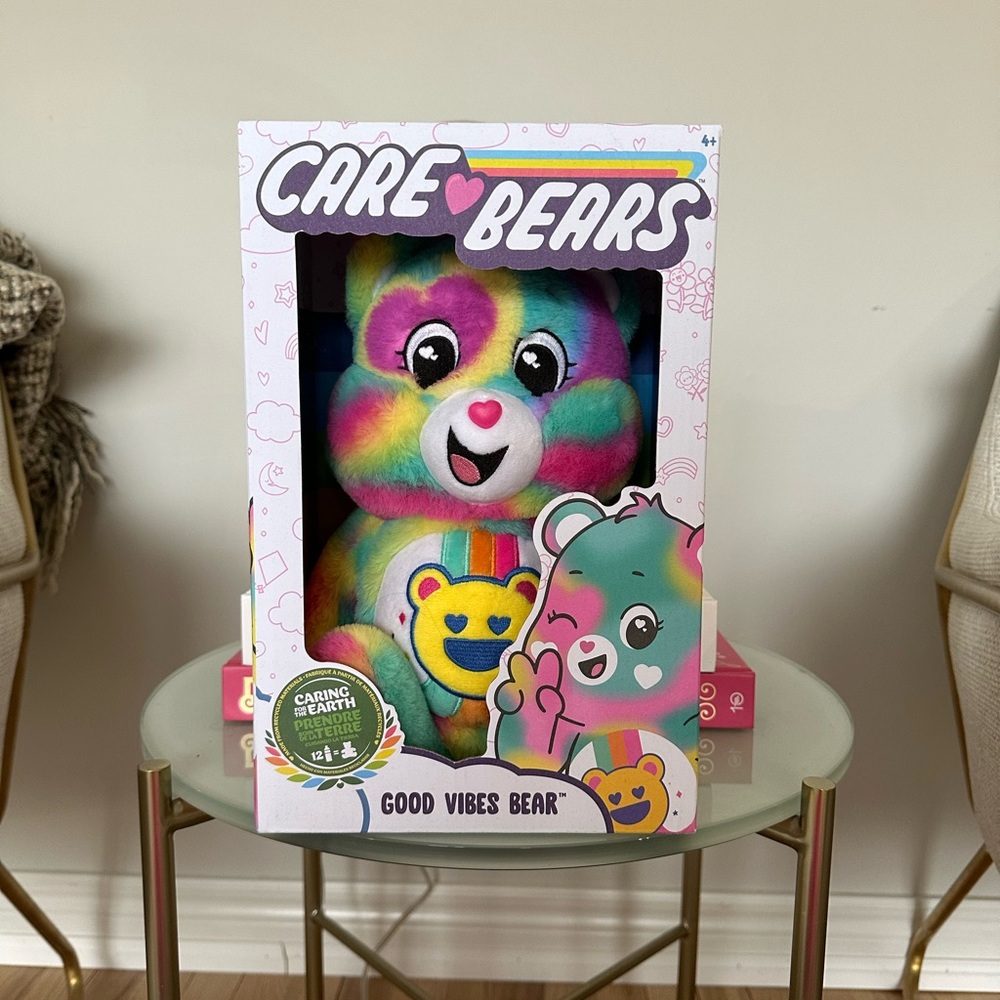 Care Bears “Good Vibes Bear”  Plush Toy